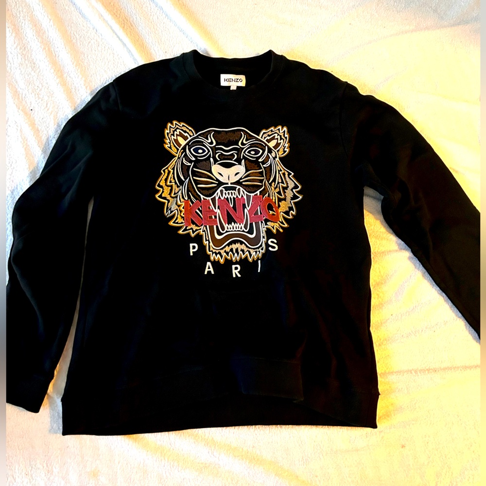 KENZO Paris Crewneck Sweater - Authentic - Size XL
